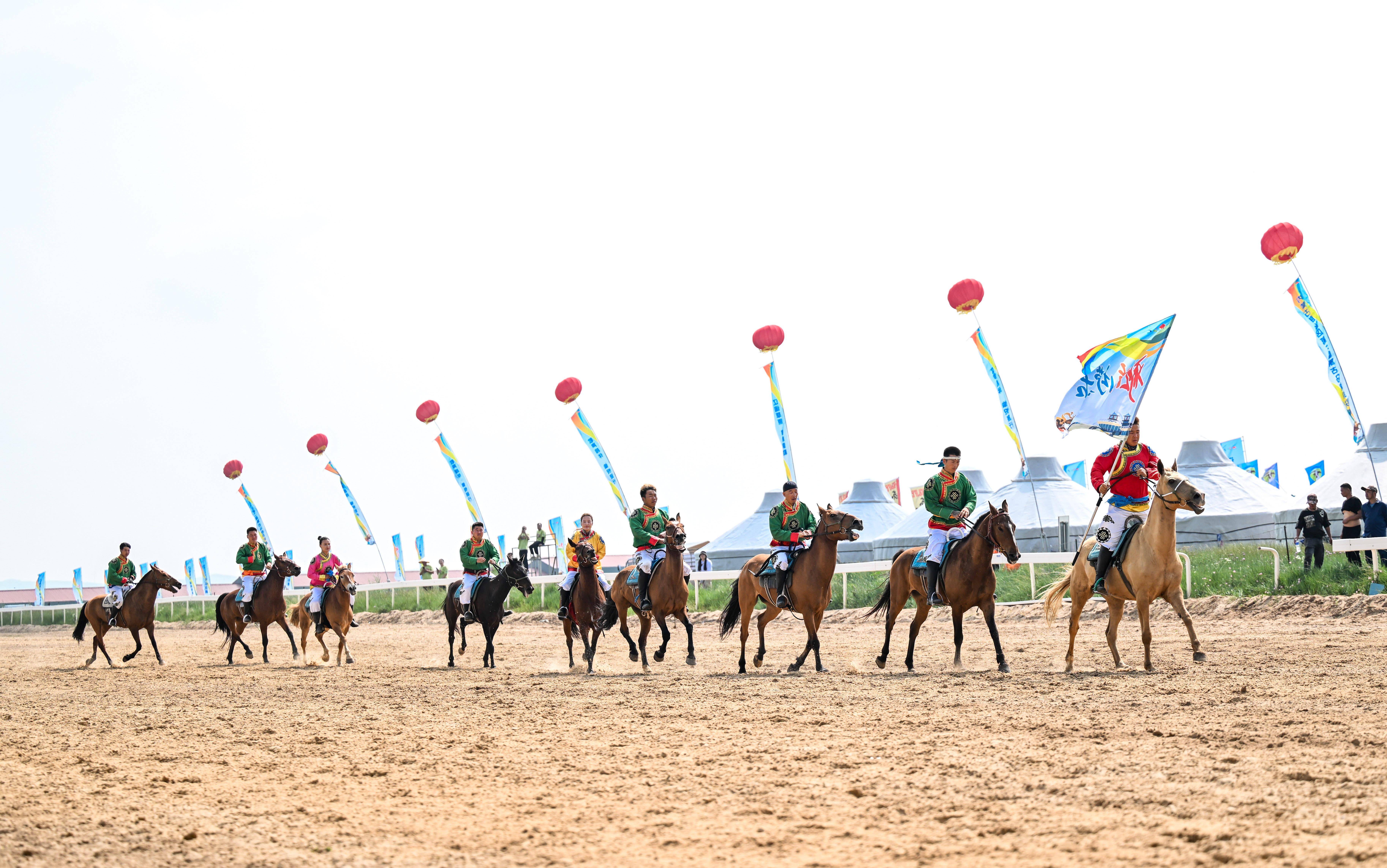 (体育)内蒙古自治区第二届蒙古马超级联赛开幕