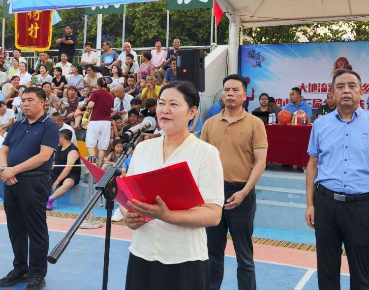 “大地流彩 和美乡村”宝鸡市第三届乡村篮球大赛（村BA）开幕