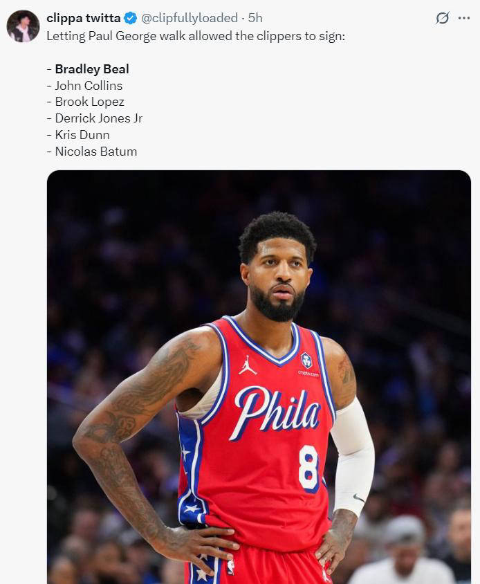 洛杉矶快船正式签下比尔，两年合同细节曝光