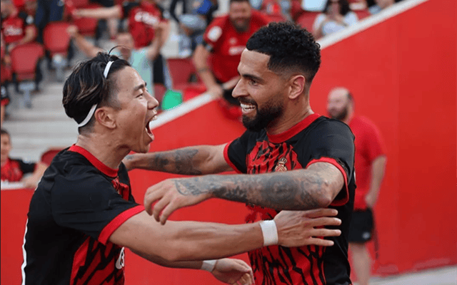 西甲：巴列卡诺状态出色，马洛卡表现不理想