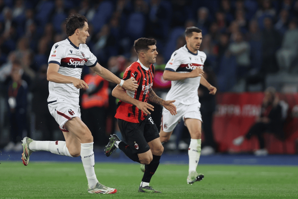 开云体育首页-博洛尼亚1-0胜AC米兰，夺意杯冠军，赛后评分：博洛尼亚33号第一